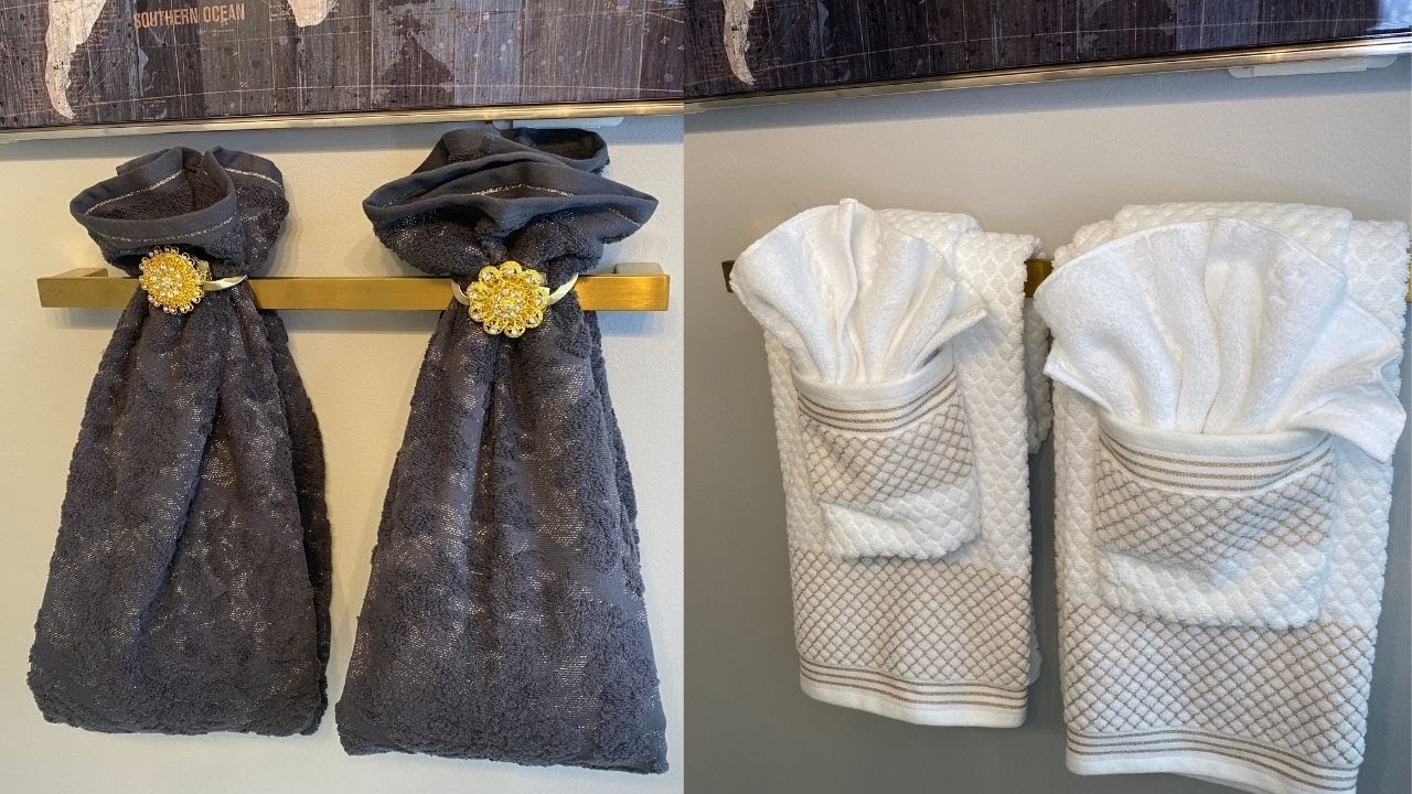 How To Decorate Bath Towels 2509