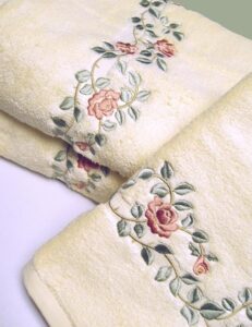 Bath Towel Embroidery Ideas