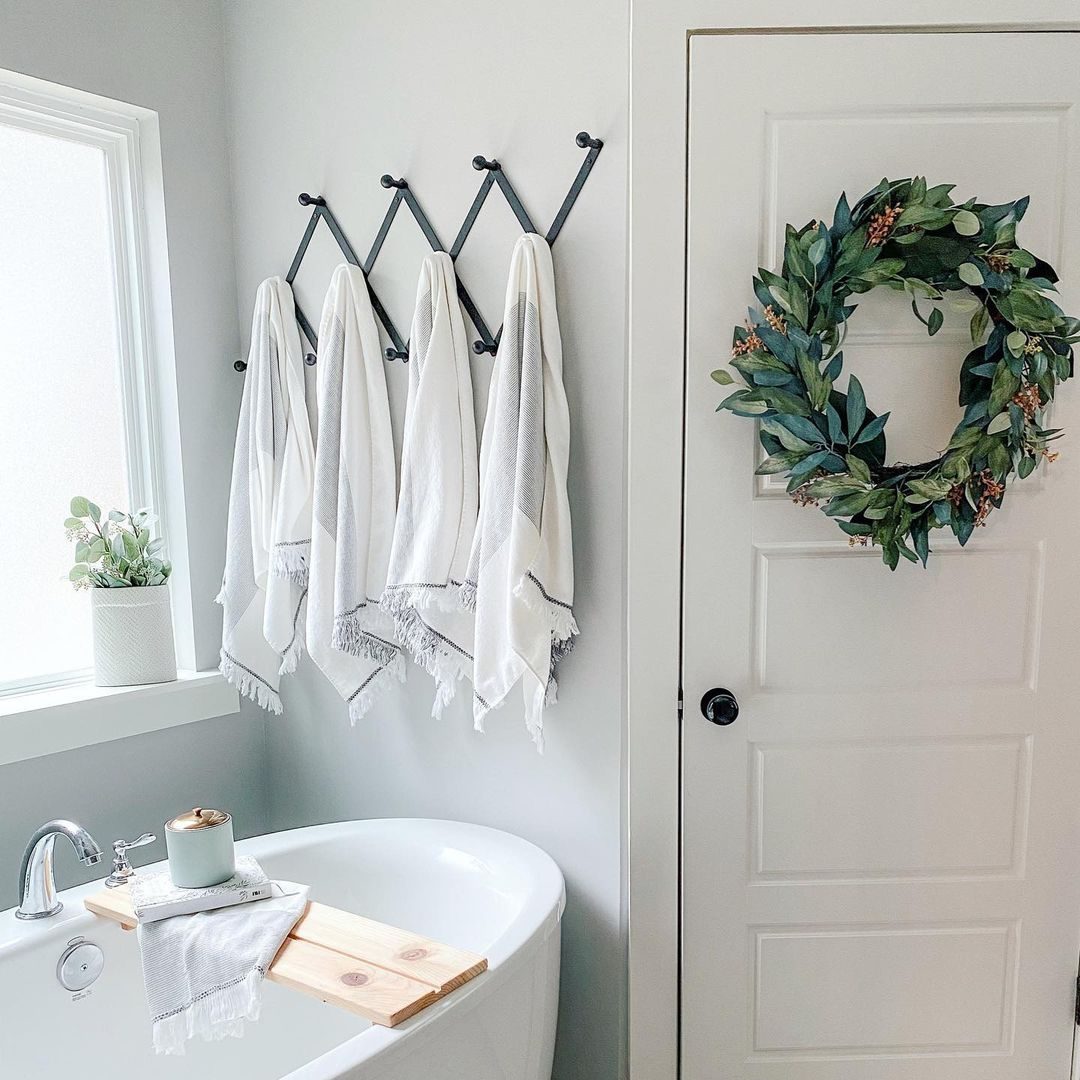 Bath Towel Hanging Ideas 2074