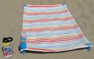 How to Keep Your Beach Towel from Blowing Away