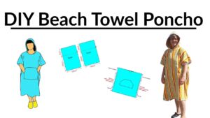 How to Make a Beach Towel Poncho
