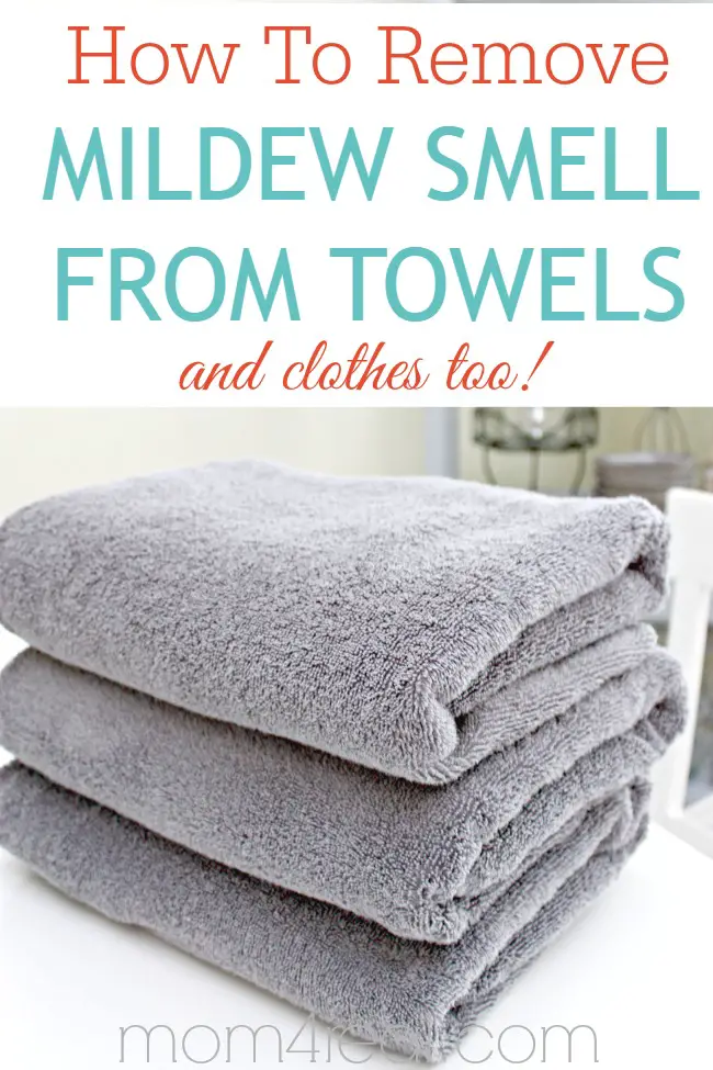 How To Get Rid Of Smelly Bath Towels