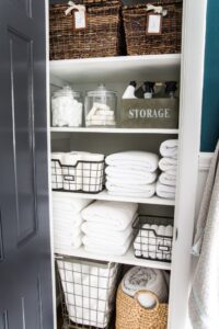 How to Store Bath Towels in Closet