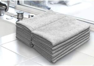 Microfiber Towel With Silver