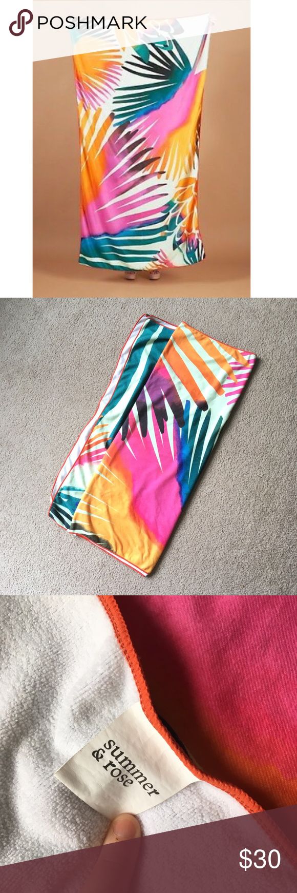 Summer And Rose Microfiber Beach Towel 4951