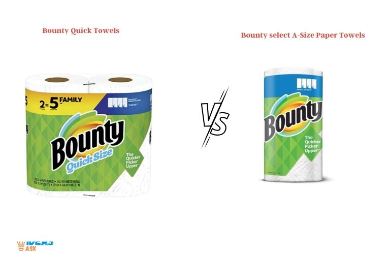 Bounty Quick Size Paper Towels Vs Select a size