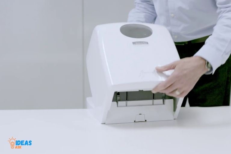 how to change kimberly clark paper towel dispenser