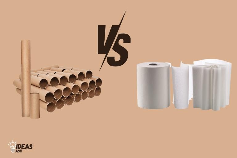 paper towel roll vs folded