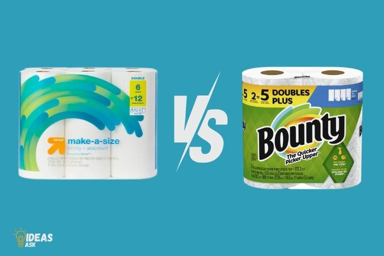 target paper towels vs bounty