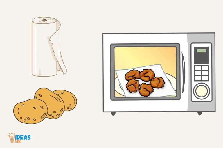 how to microwave a sweet potato paper towel