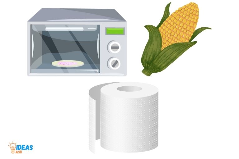 how to microwave corn on the cob paper towel
