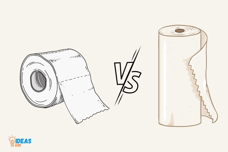 toilet paper vs paper towel