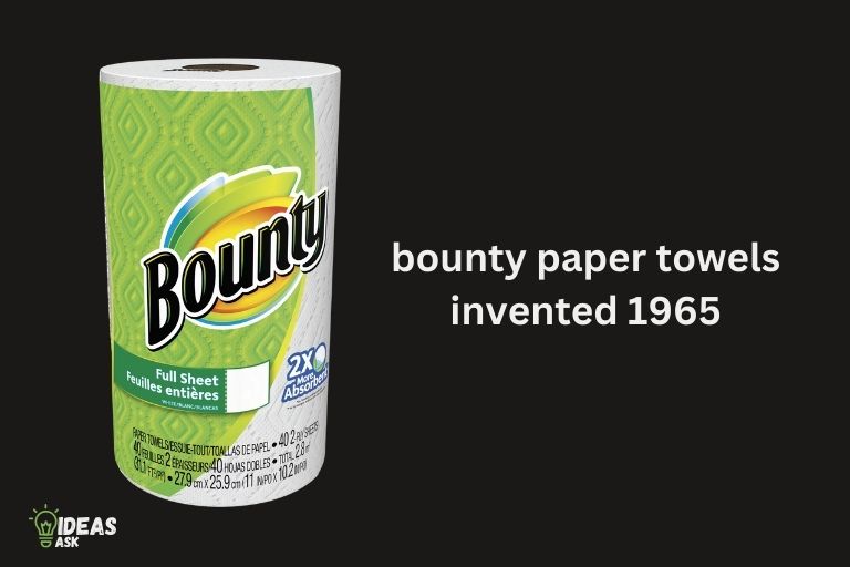 when was bounty paper towels invented