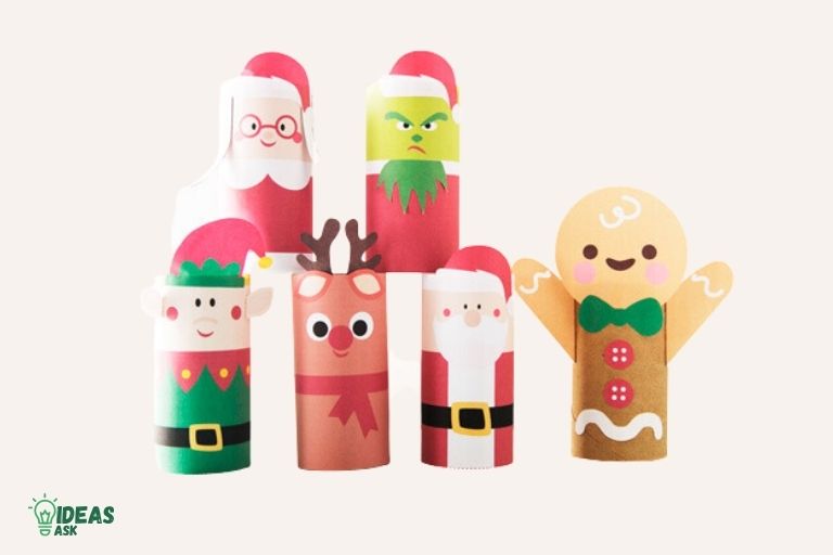 Christmas Craft Ideas With Paper Towel Rolls