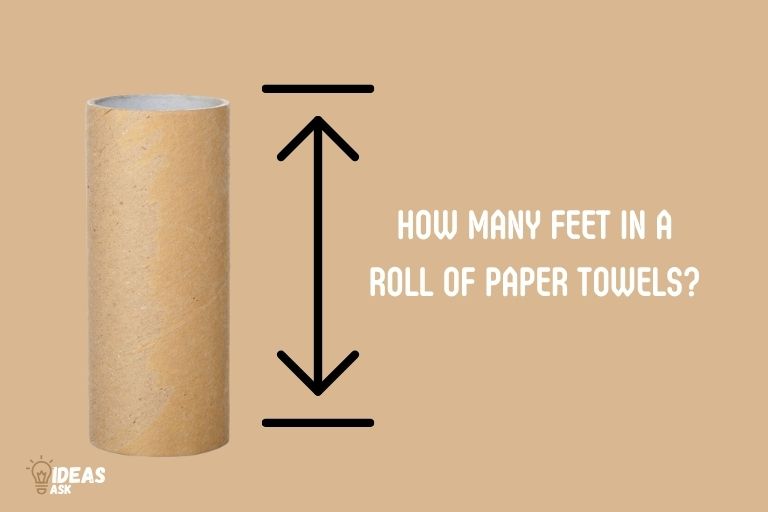 How Many Feet in a Roll of Paper Towels