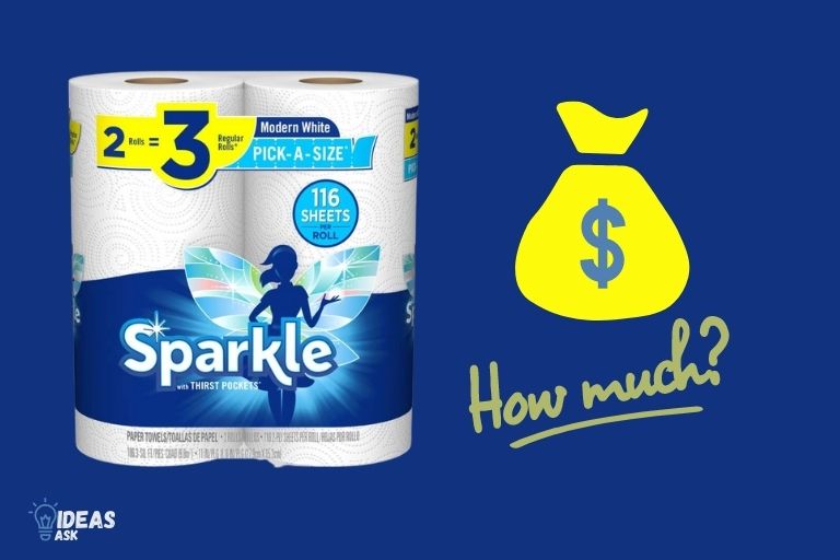 how much does sparkle paper towels cost
