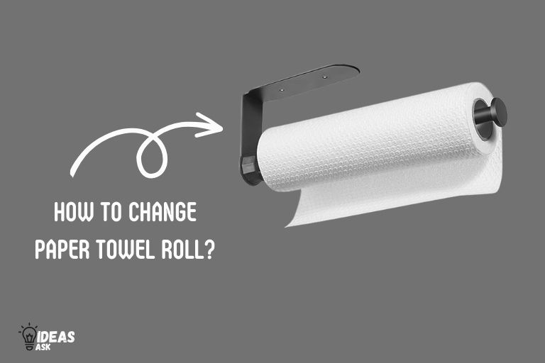 how to change paper towel roll
