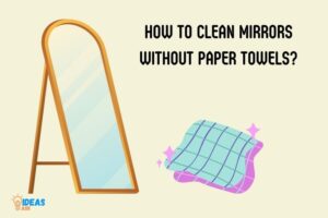 How to Clean Mirrors Without Paper Towels? 5 Methods!