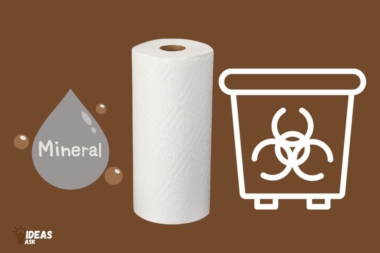 how to dispose of paper towels with mineral spirits