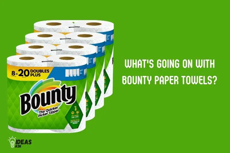 whats going on with bounty paper towels