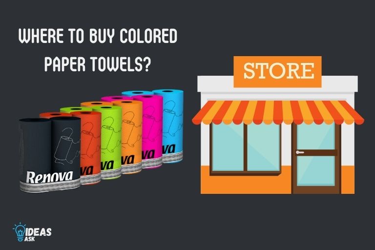 where to buy colored paper towels