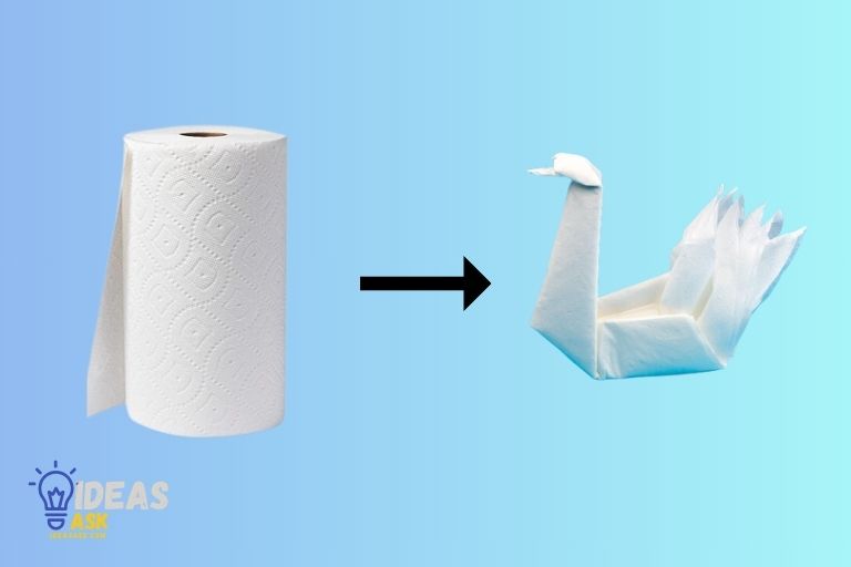 How to Fold a Paper Towel Into a Swan