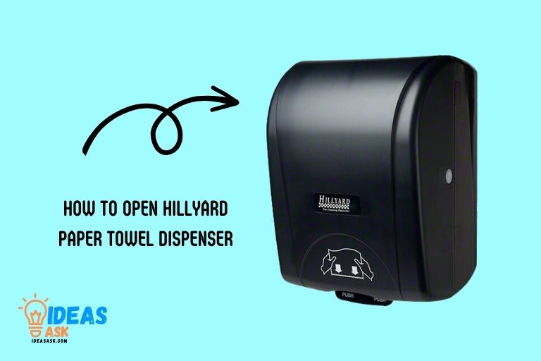 How to Open Hillyard Paper Towel Dispenser 1