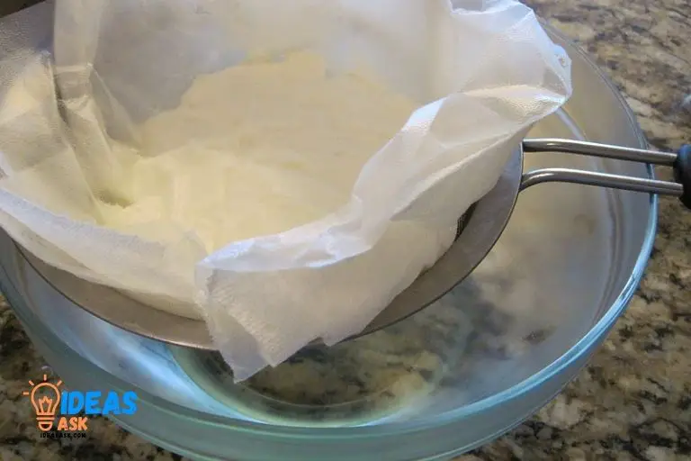 How to Strain Yogurt With Paper Towels 1