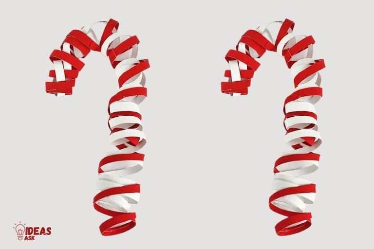 how to make candy canes out of paper towel rolls