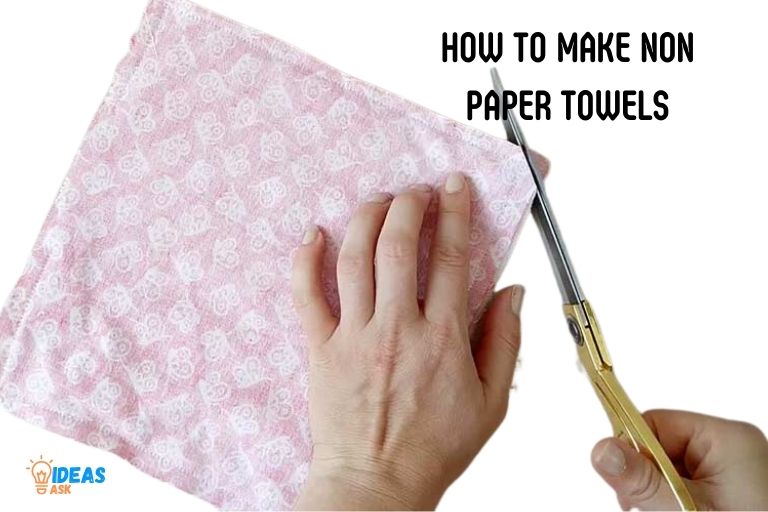 how to make non paper towels