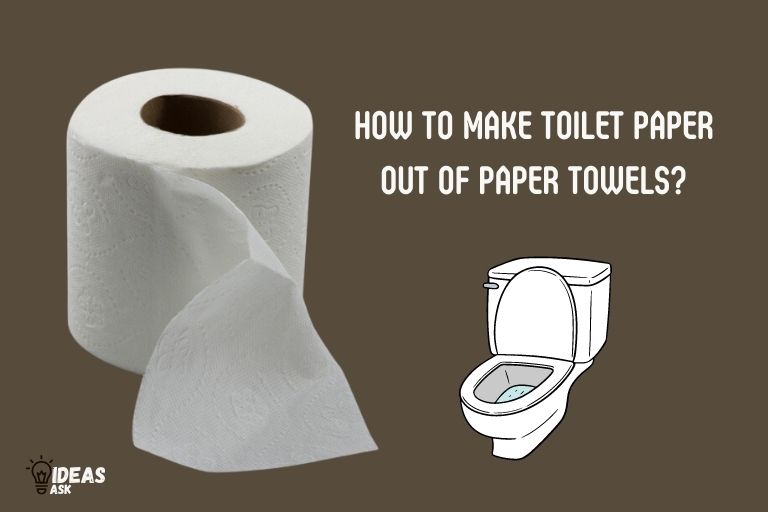 how to make toilet paper out of paper towels