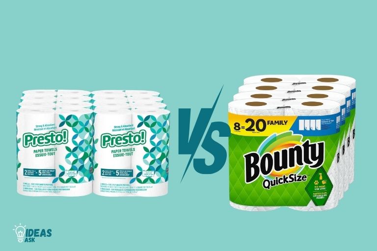 presto paper towels vs bounty