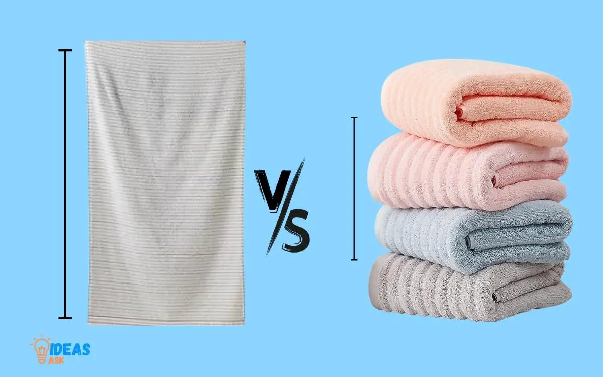 Bath Sheet Size Vs Bath Towel