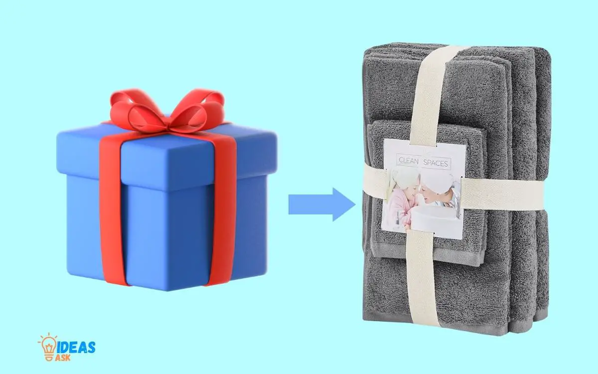 Bath Towel Gift Wrapping Ideas