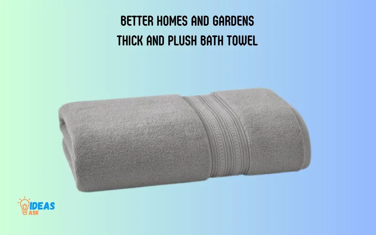 Better Homes and Gardens Thick and Plush Bath Towel