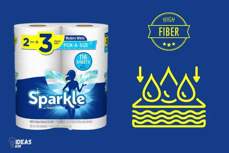 what makes sparkle paper towels absorbent