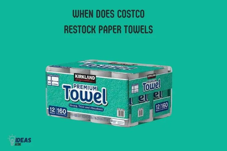 when does costco restock paper towels