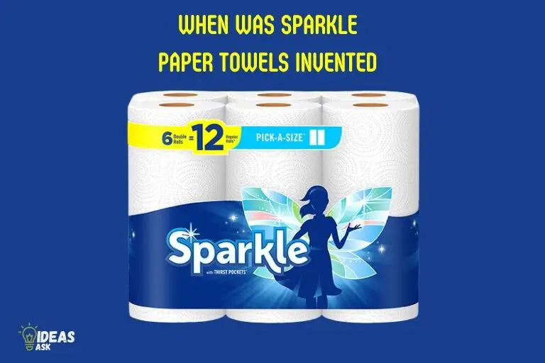 when was sparkle paper towels invented