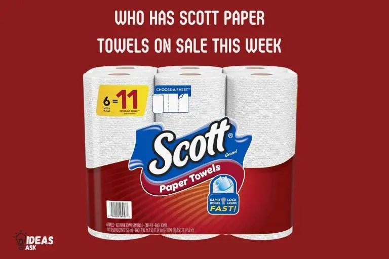 who has scott paper towels on sale this week