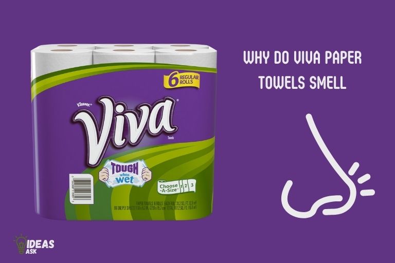 why do viva paper towels smell