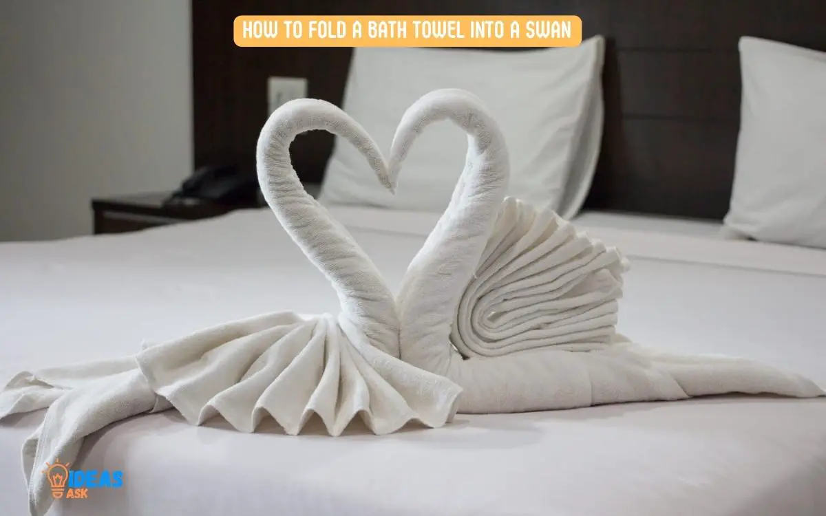 How to Fold a Bath Towel into a Swan