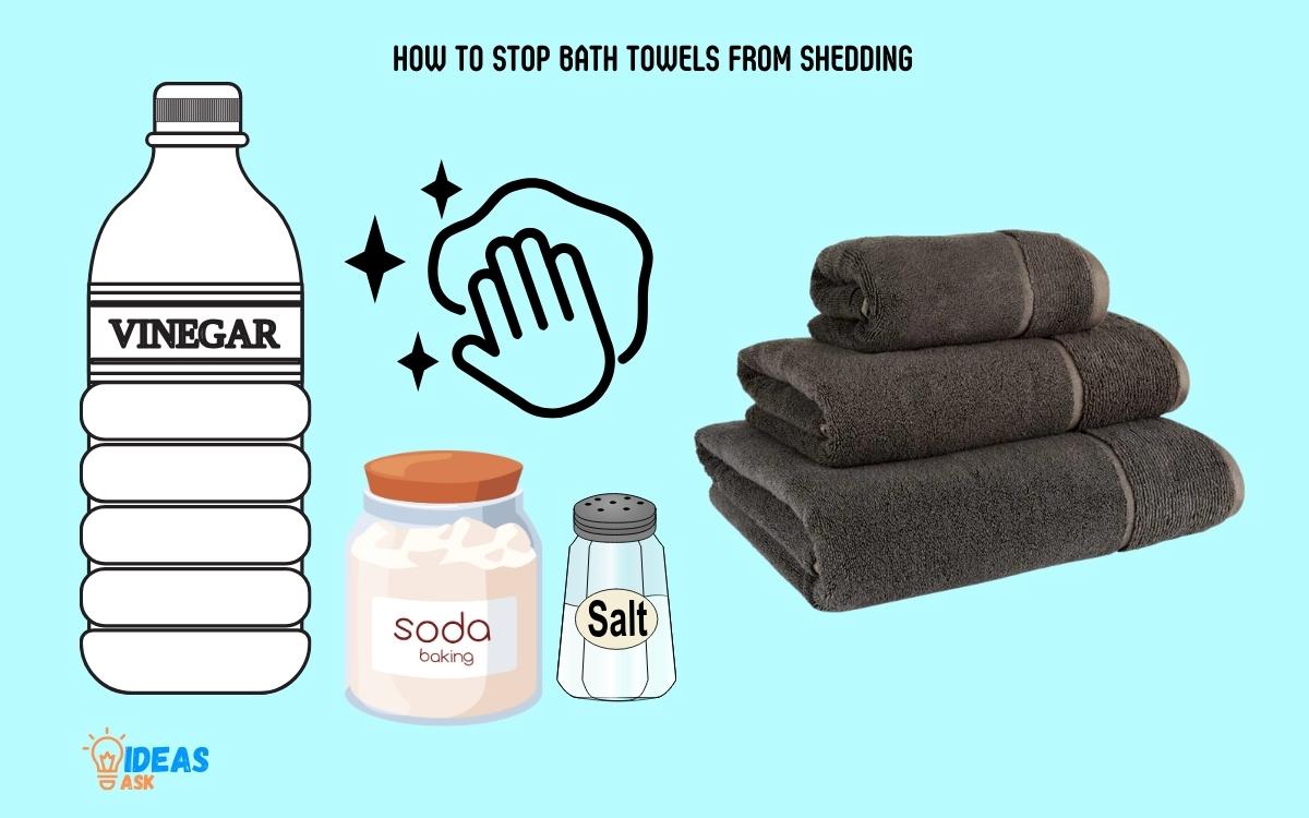 How to Stop Bath Towels from Shedding