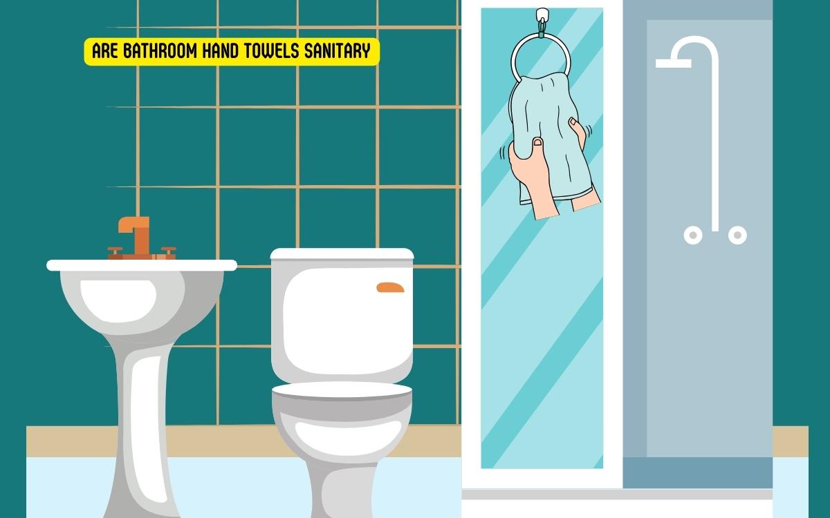 Are Bathroom Hand Towels Sanitary