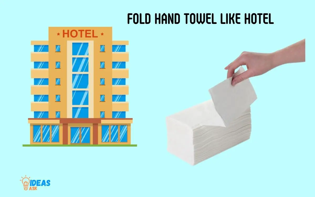Fold Hand Towel Like Hotel
