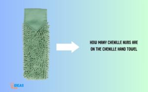 How Many Chenille Nubs Are on the Chenille Hand Towel?