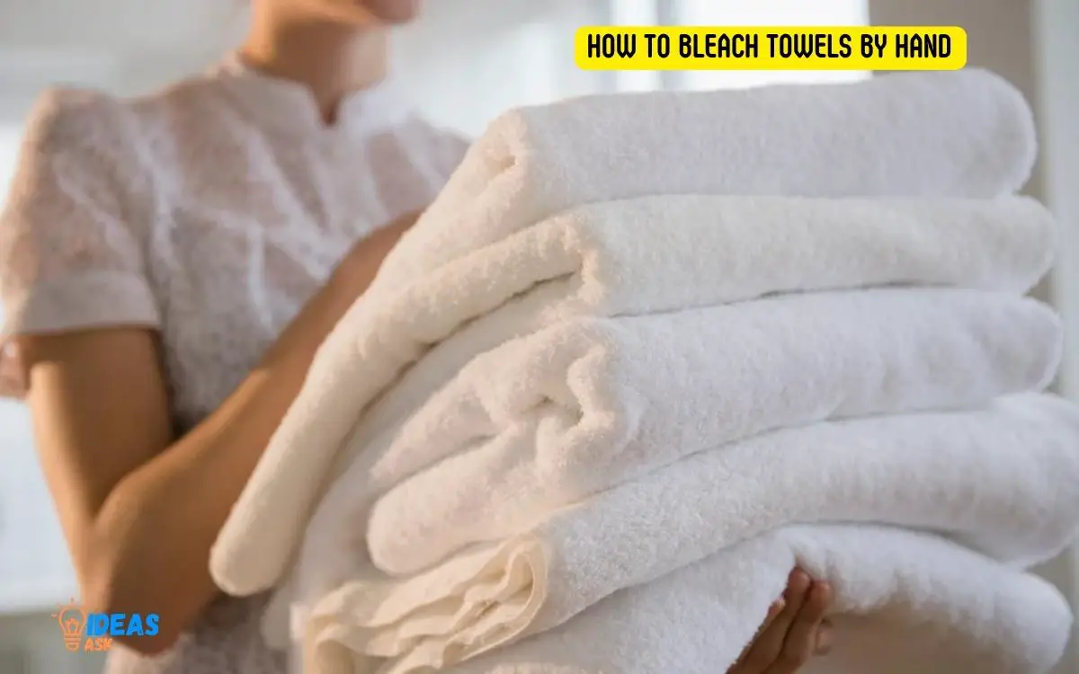 How to Bleach Towels by Hand