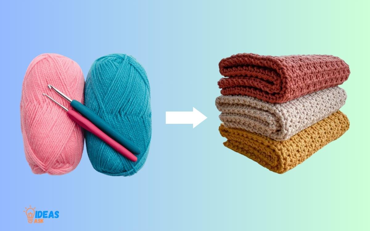How to Crochet a Hand Towel