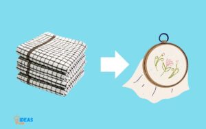 How to Embroider Tea Towels by Hand