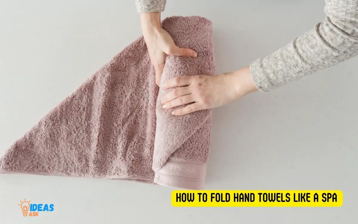 How to Fold Hand Towels Like a Spa