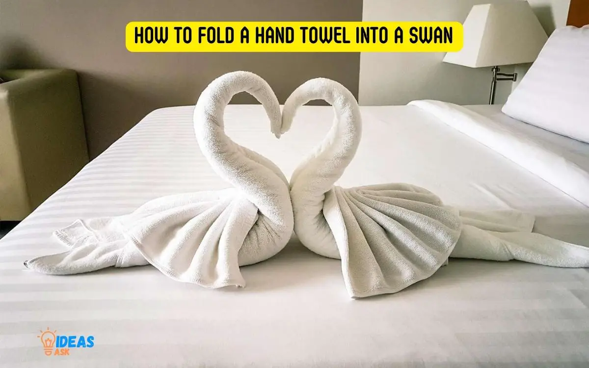 How to Fold a Hand Towel into a Swan